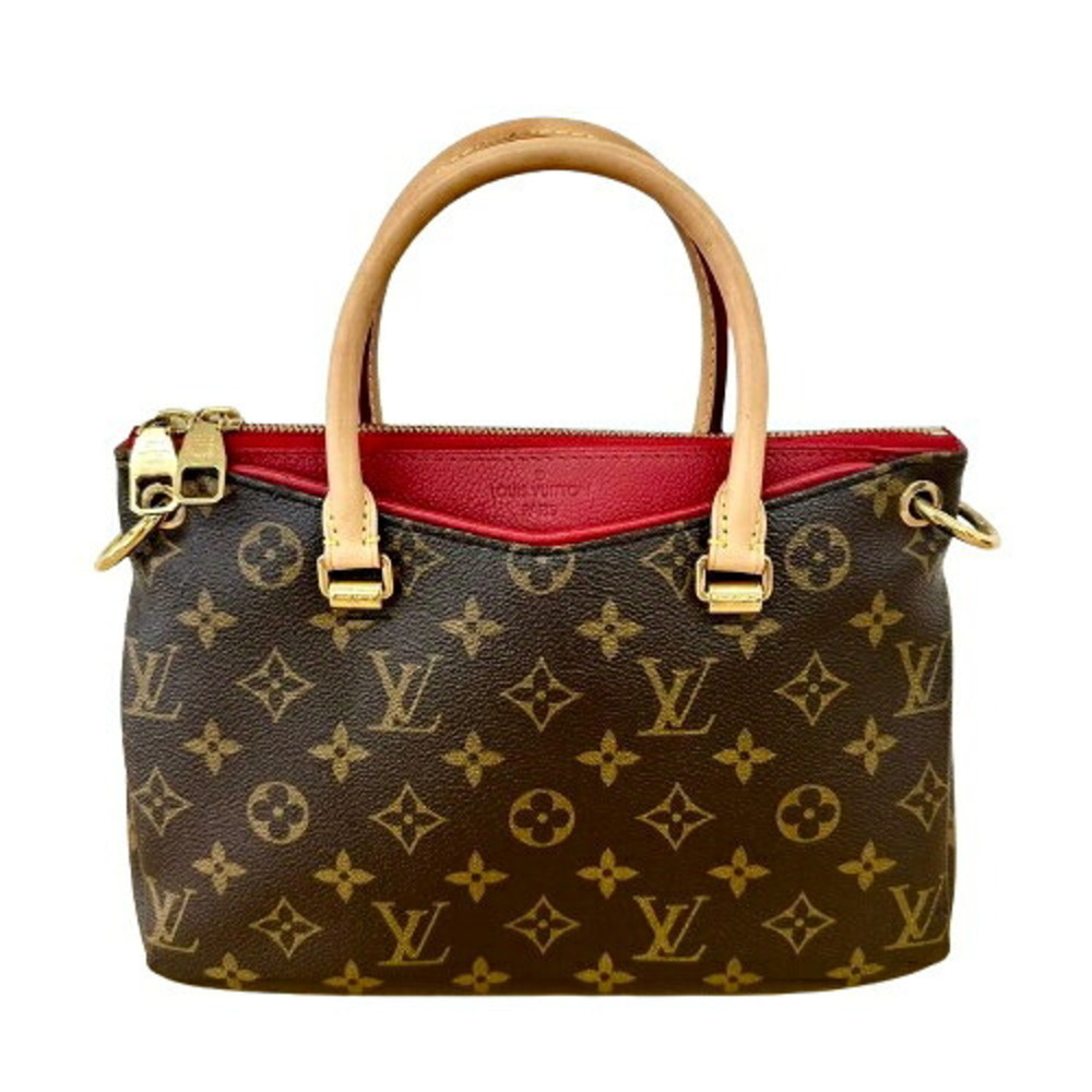 Louis Vuitton Monogram Pallas BB M41241 Leather Handbag for Women